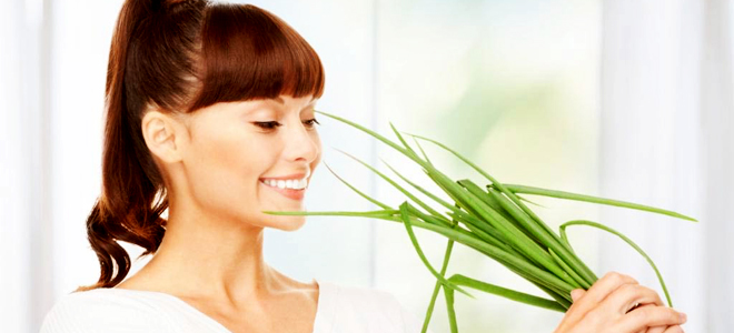 зеленый лук состав