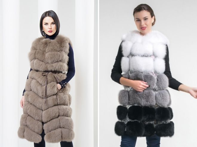 жилетка из песца 7