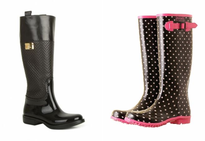 зимние резиновые сапоги